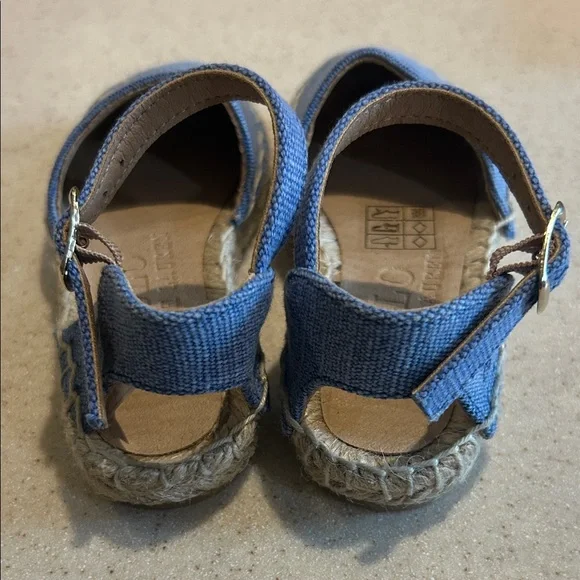 Polo by Ralph Lauren Blue girls denim Shoes - Picture 3 of 5